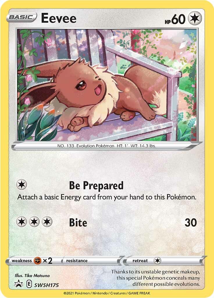 Eevee (SWSH175) [Sword & Shield: Black Star Promos] | Eastridge Sports Cards & Games