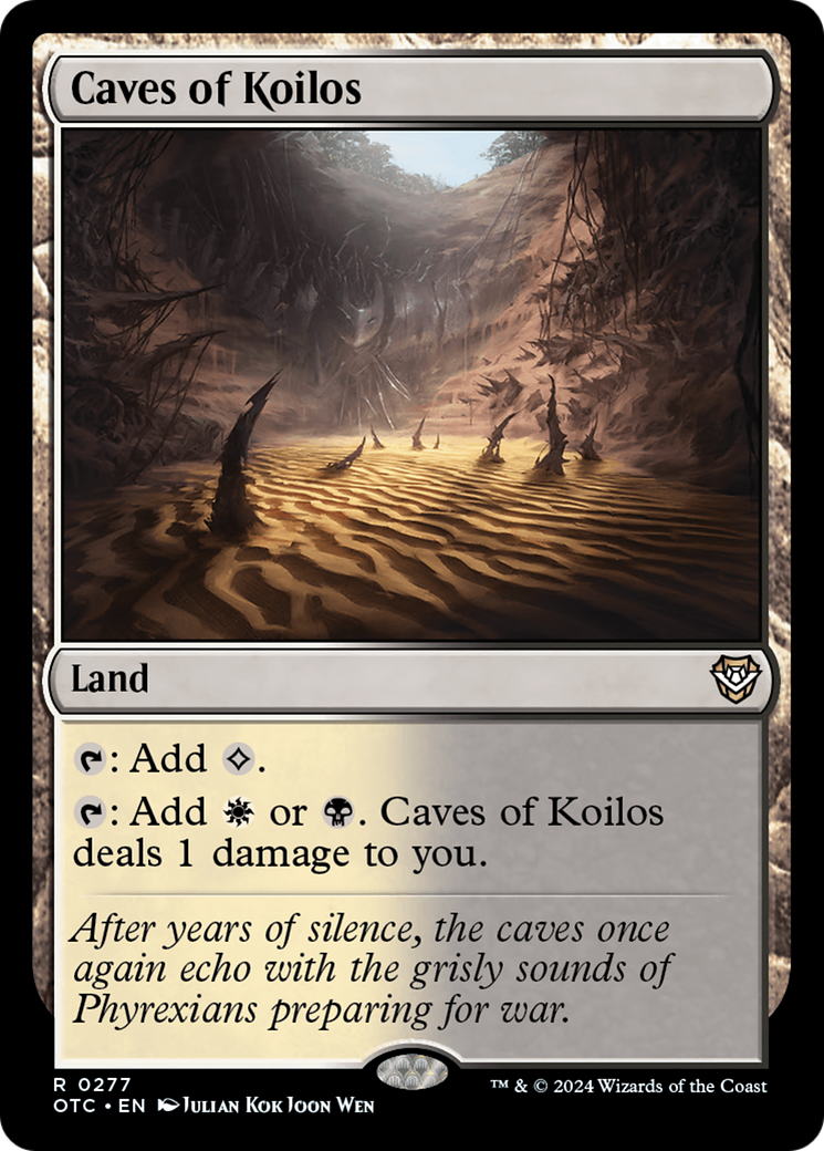 Caves of Koilos [Outlaws of Thunder Junction Commander] | Eastridge Sports Cards & Games