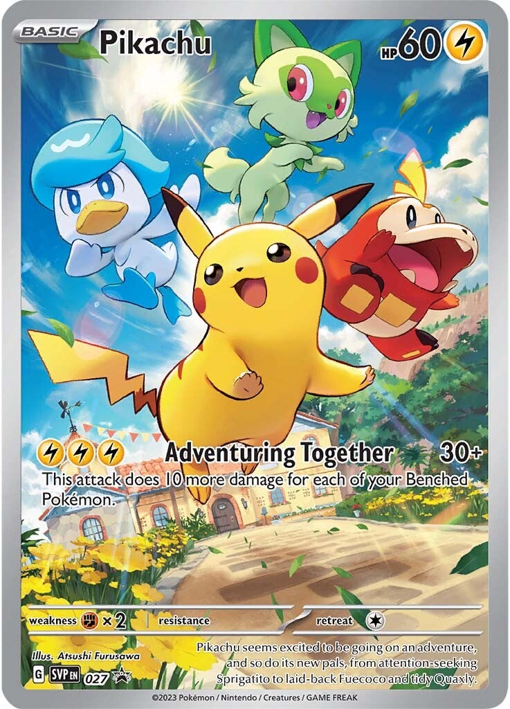 Pikachu (027) [Scarlet & Violet: Black Star Promos] | Eastridge Sports Cards & Games