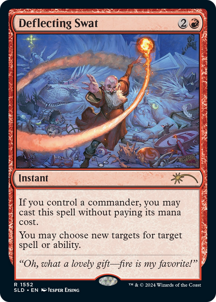 Deflecting Swat (Rainbow Foil) [Secret Lair Drop Series] | Eastridge Sports Cards & Games