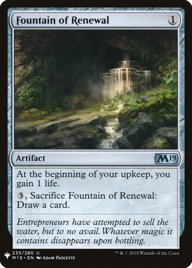 Fountain of Renewal [Mystery Booster] | Eastridge Sports Cards & Games