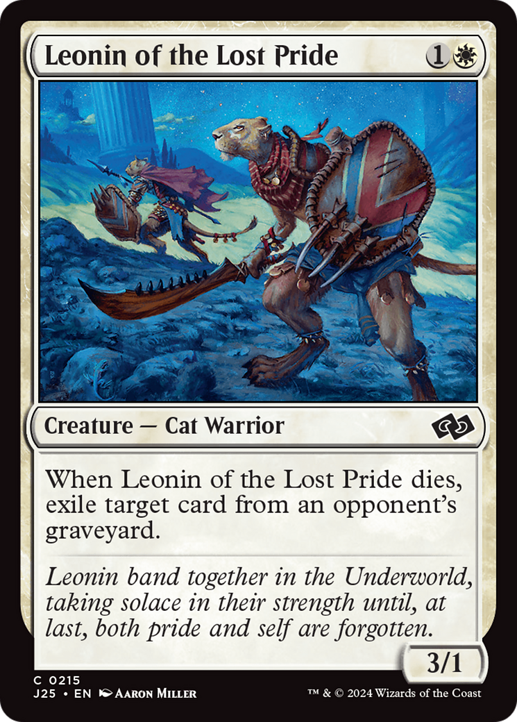 Leonin of the Lost Pride [Foundations Jumpstart] | Eastridge Sports Cards & Games