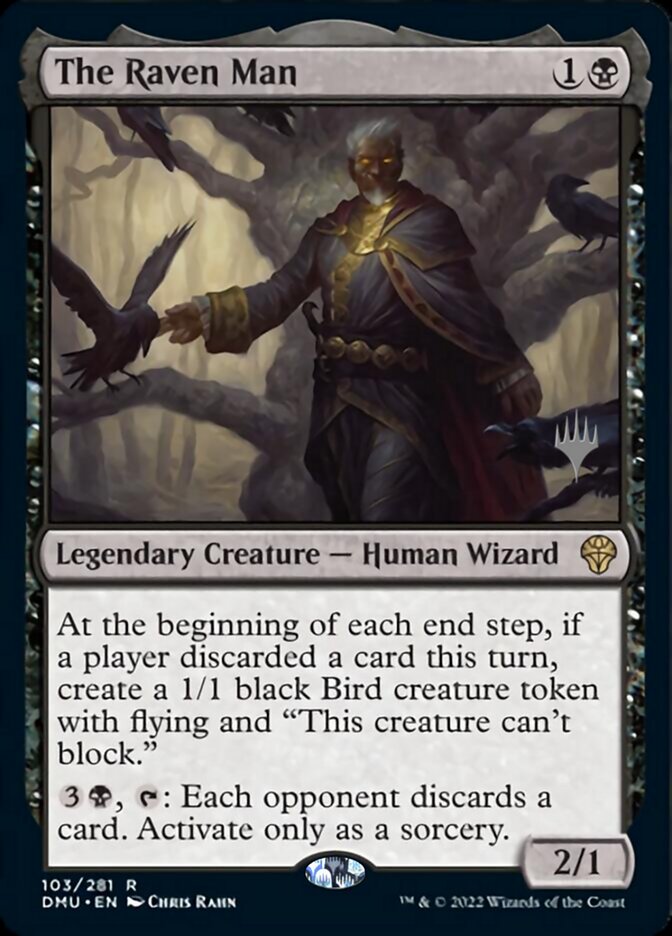 The Raven Man (Promo Pack) [Dominaria United Promos] | Eastridge Sports Cards & Games