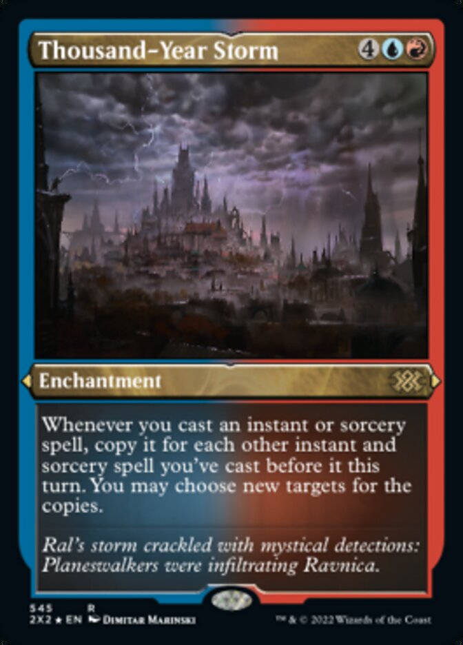 Thousand-Year Storm (Foil Etched) [Double Masters 2022] | Eastridge Sports Cards & Games