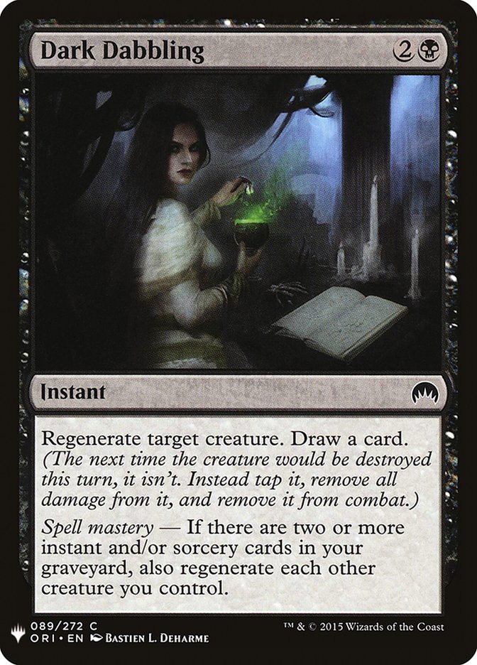 Dark Dabbling [Mystery Booster] | Eastridge Sports Cards & Games
