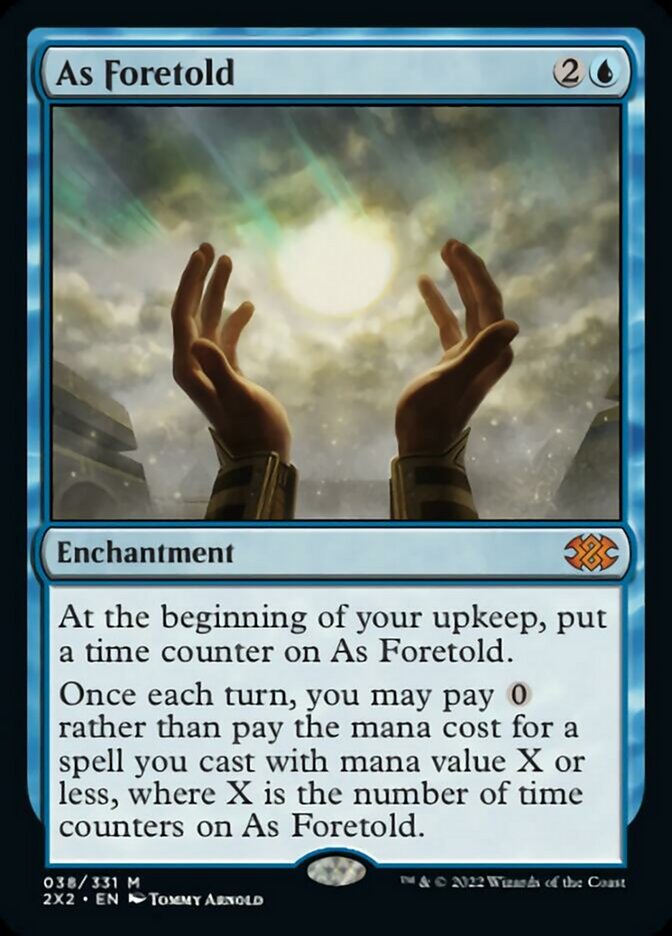 As Foretold [Double Masters 2022] | Eastridge Sports Cards & Games