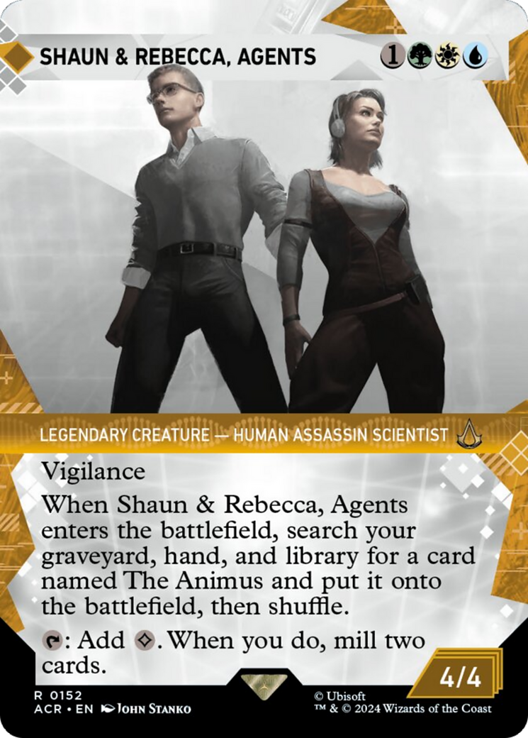 Shaun & Rebecca, Agents (Showcase) [Assassin's Creed] | Eastridge Sports Cards & Games