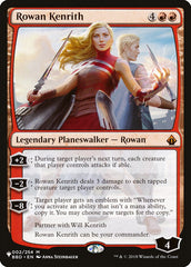 Rowan Kenrith [The List] | Eastridge Sports Cards & Games