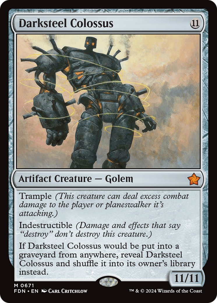 Darksteel Colossus [Foundations] | Eastridge Sports Cards & Games