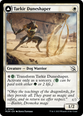 Tarkir Duneshaper // Burnished Dunestomper [March of the Machine] | Eastridge Sports Cards & Games