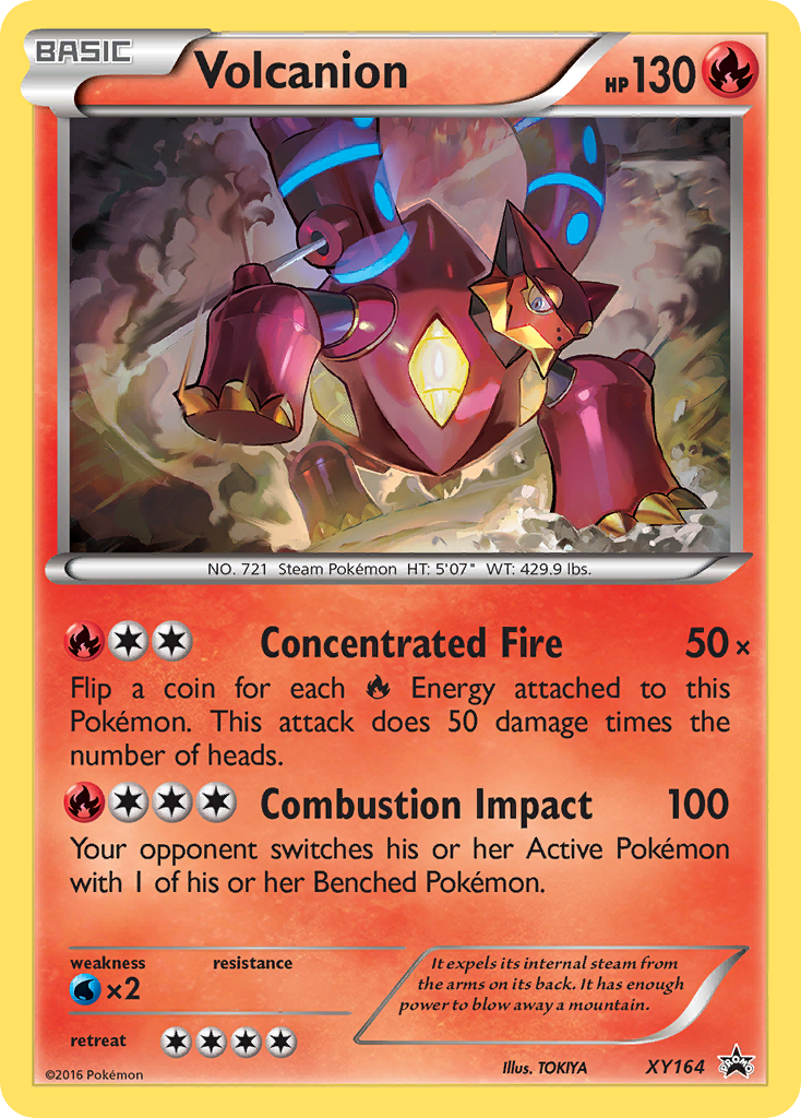 Volcanion (XY164) [XY: Black Star Promos] | Eastridge Sports Cards & Games