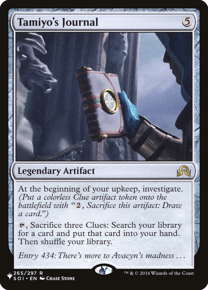 Tamiyo's Journal [The List] | Eastridge Sports Cards & Games