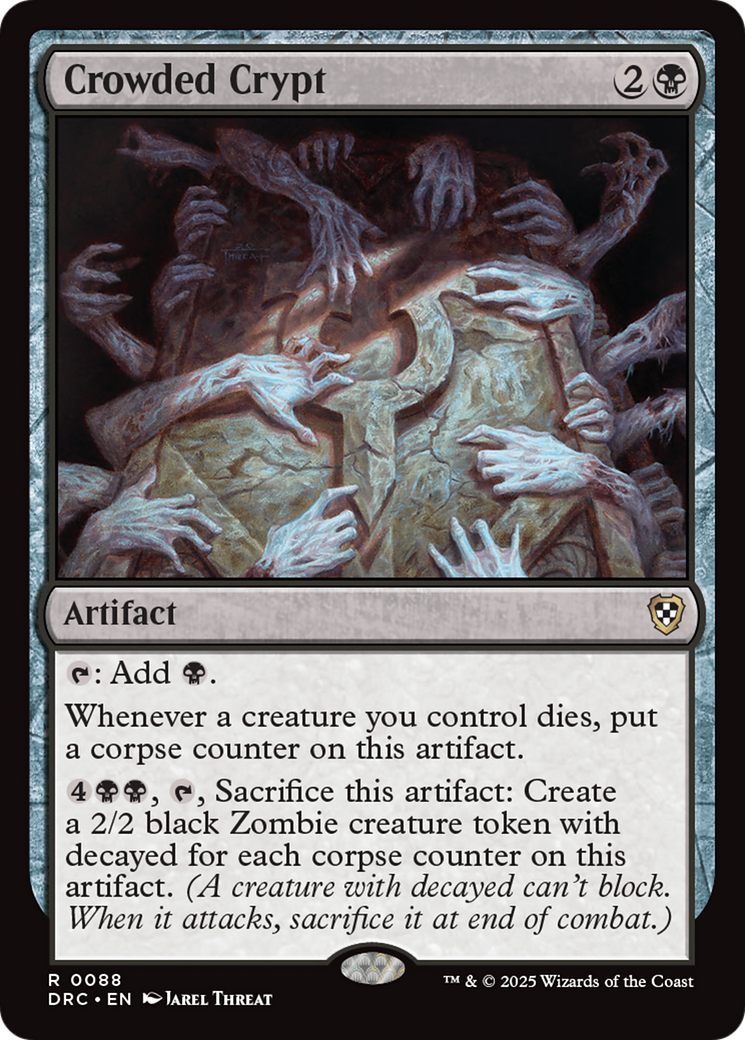 Crowded Crypt [Aetherdrift Commander] | Eastridge Sports Cards & Games