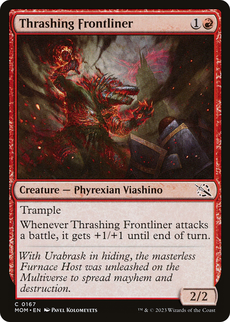 Thrashing Frontliner [March of the Machine] | Eastridge Sports Cards & Games