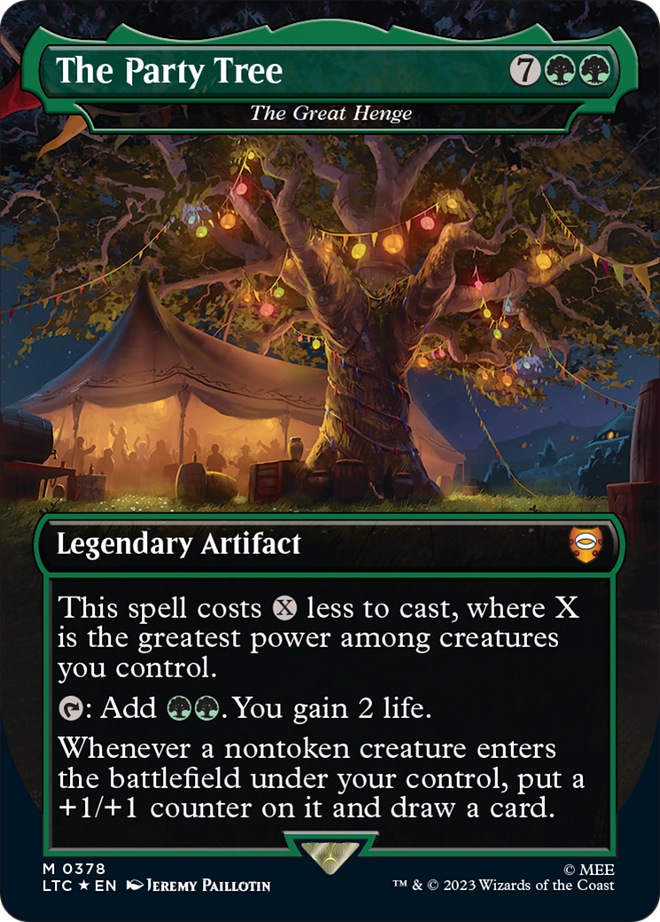 The Great Henge - The Party Tree (Surge Foil Realms and Relics) [The Lord of the Rings: Tales of Middle-Earth Commander] | Eastridge Sports Cards & Games