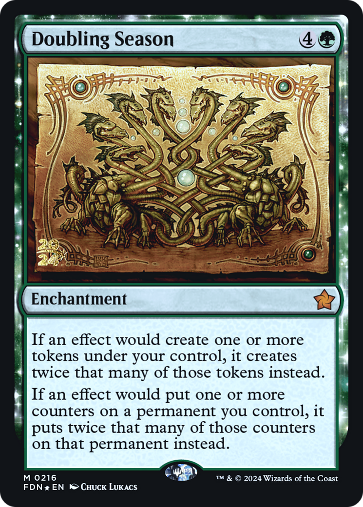 Doubling Season [Foundations Prerelease Promos]