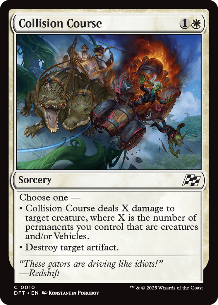 Collision Course [Aetherdrift] | Eastridge Sports Cards & Games