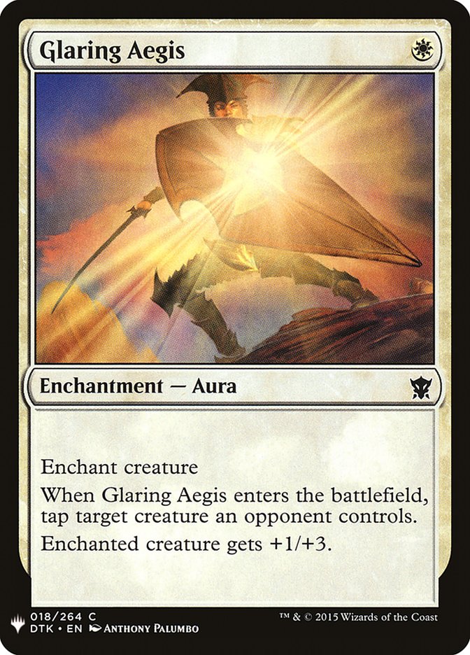 Glaring Aegis [Mystery Booster] | Eastridge Sports Cards & Games