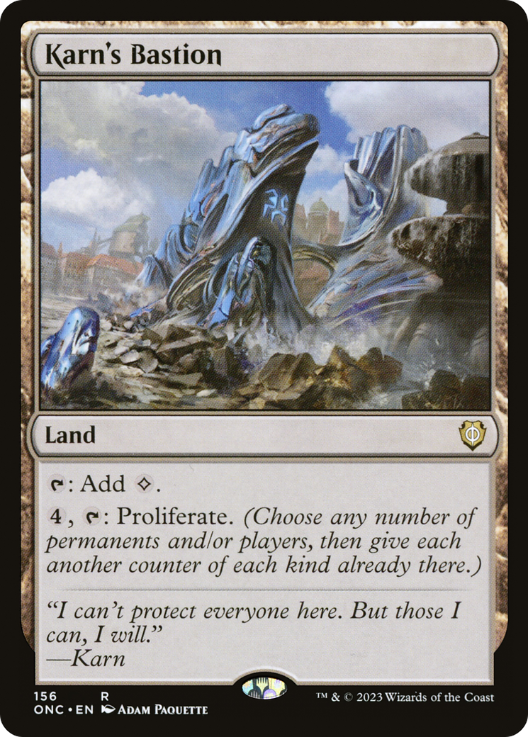 Karn's Bastion [Phyrexia: All Will Be One Commander] | Eastridge Sports Cards & Games