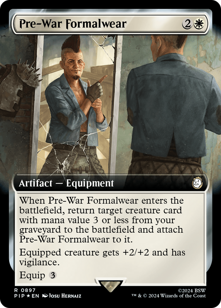 Pre-War Formalwear (Extended Art) (Surge Foil) [Fallout] | Eastridge Sports Cards & Games