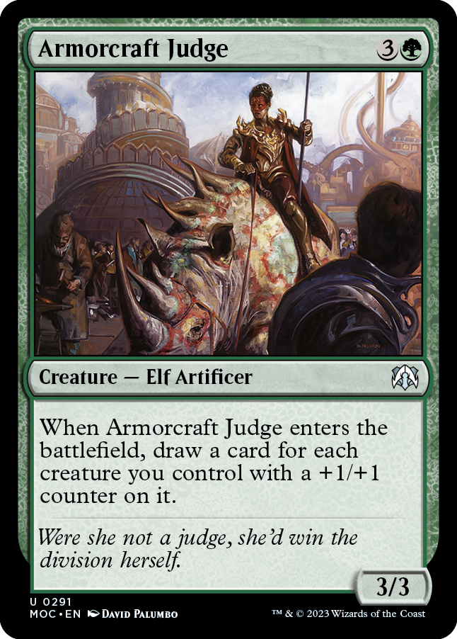 Armorcraft Judge [March of the Machine Commander] | Eastridge Sports Cards & Games