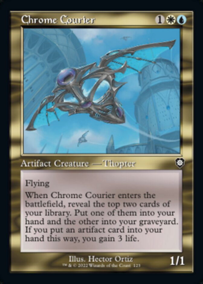 Chrome Courier (Retro) [The Brothers' War Commander] | Eastridge Sports Cards & Games