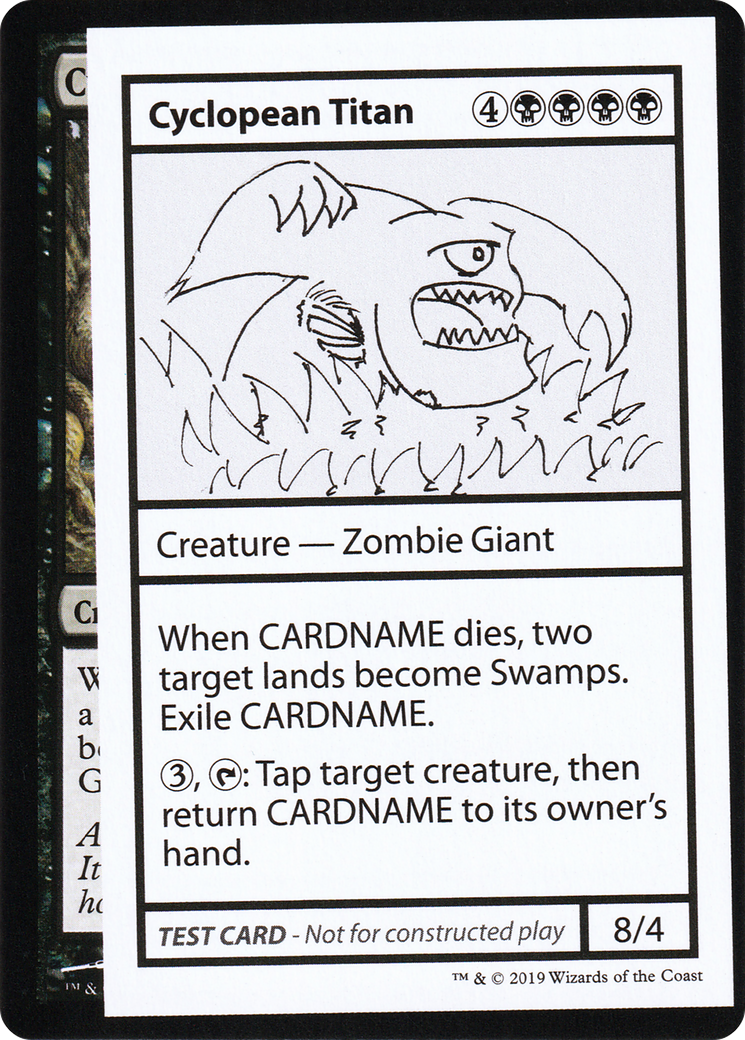 Cyclopean Titan (2021 Edition) [Mystery Booster Playtest Cards] | Eastridge Sports Cards & Games