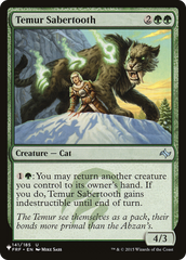 Temur Sabertooth [The List] | Eastridge Sports Cards & Games