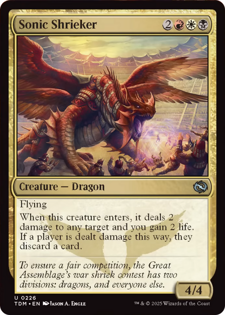 Sonic Shrieker [Tarkir: Dragonstorm] | Eastridge Sports Cards & Games