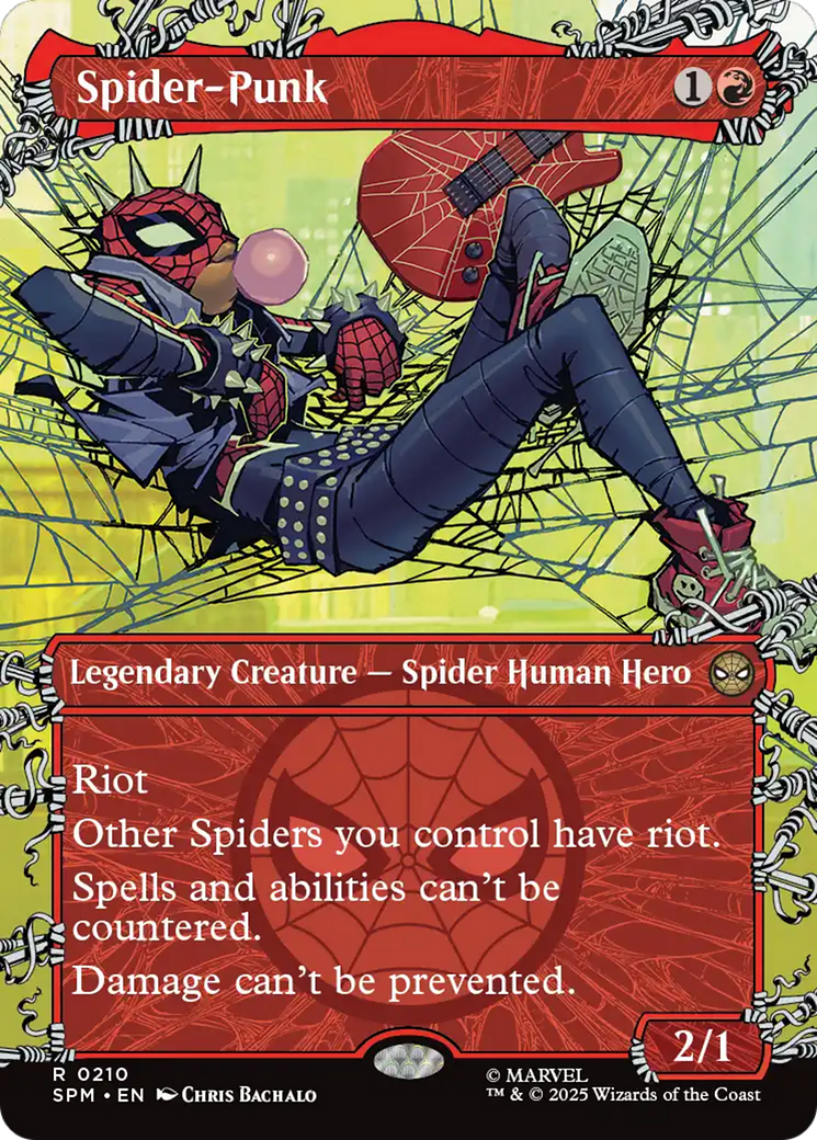 Spider-Punk (0210) (Borderless) [Marvel's Spider-Man] | Eastridge Sports Cards & Games