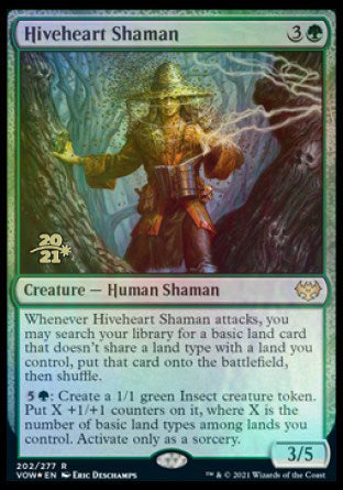 Hiveheart Shaman [Innistrad: Crimson Vow Prerelease Promos] | Eastridge Sports Cards & Games