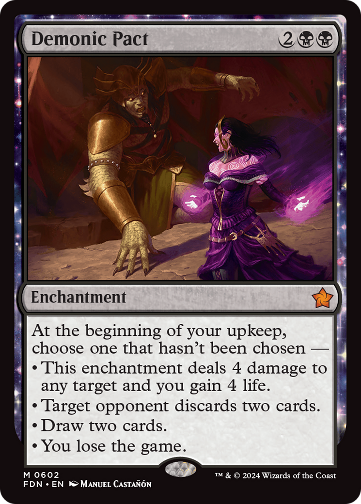 Demonic Pact [Foundations] | Eastridge Sports Cards & Games