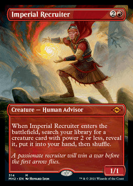 Imperial Recruiter (Borderless Alternate Art) [Modern Horizons 2] | Eastridge Sports Cards & Games