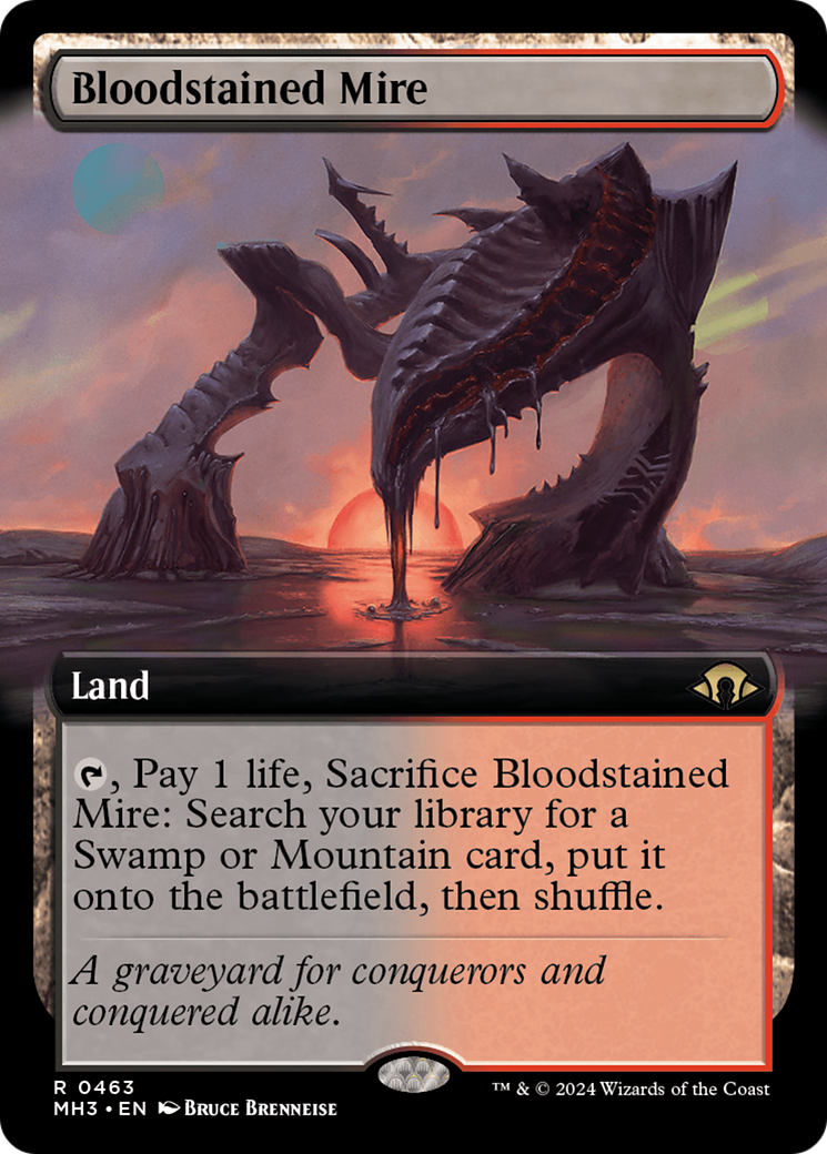 Bloodstained Mire (Extended Art) [Modern Horizons 3] | Eastridge Sports Cards & Games