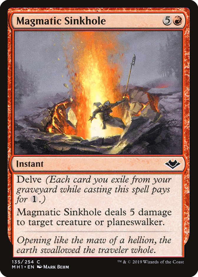 Magmatic Sinkhole [Modern Horizons] | Eastridge Sports Cards & Games