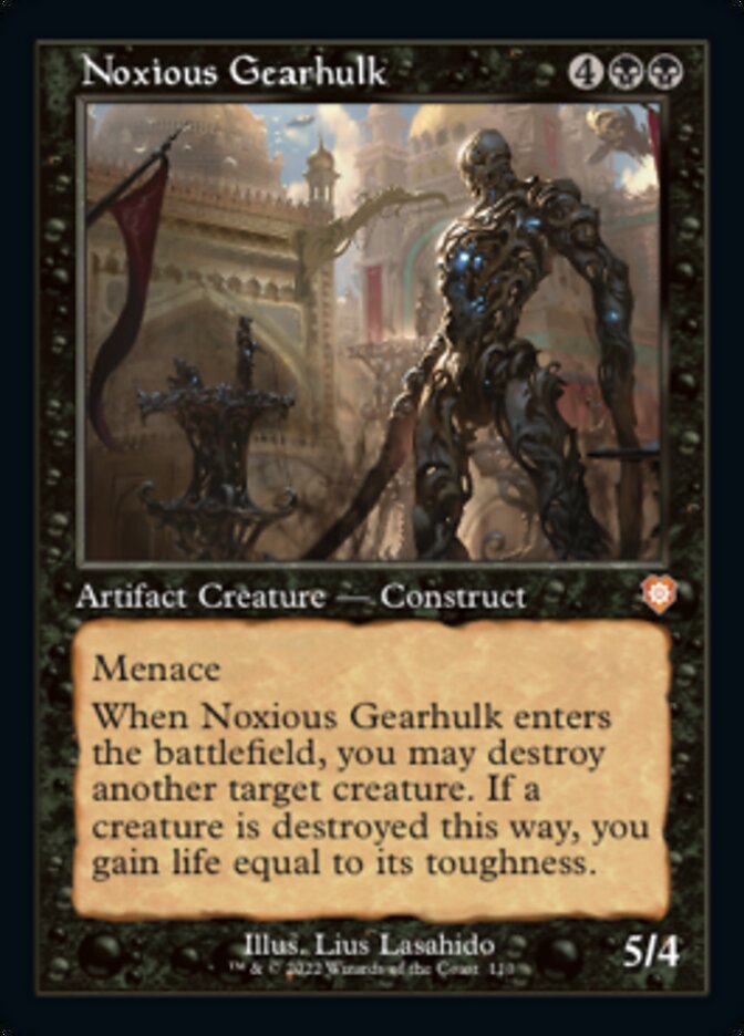 Noxious Gearhulk (Retro) [The Brothers' War Commander] | Eastridge Sports Cards & Games