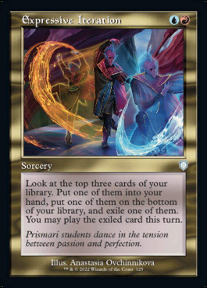 Expressive Iteration (Retro) [The Brothers' War Commander] | Eastridge Sports Cards & Games