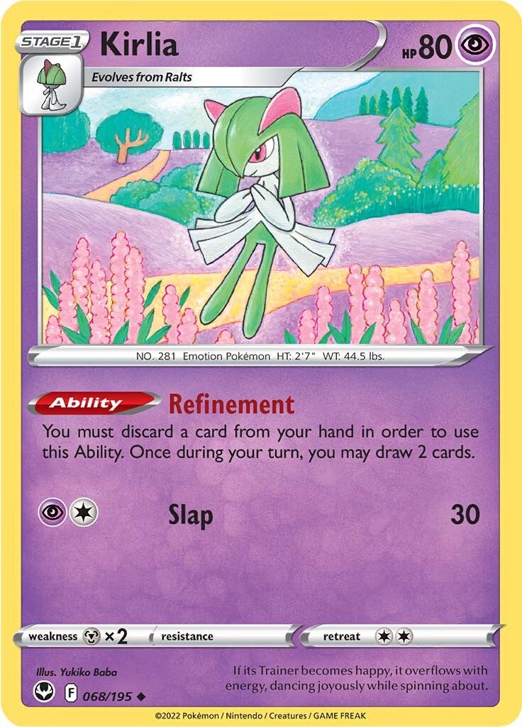 Kirlia (068/195) [Sword & Shield: Silver Tempest] | Eastridge Sports Cards & Games