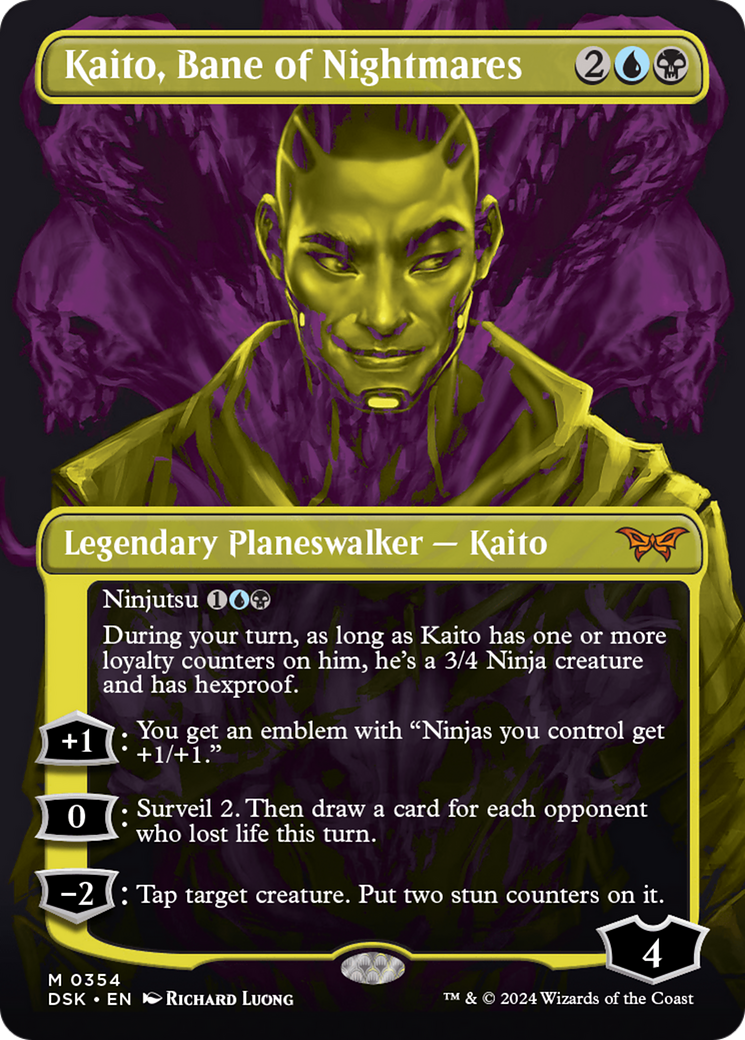 Kaito, Bane of Nightmares (Showcase) [Duskmourn: House of Horror] | Eastridge Sports Cards & Games