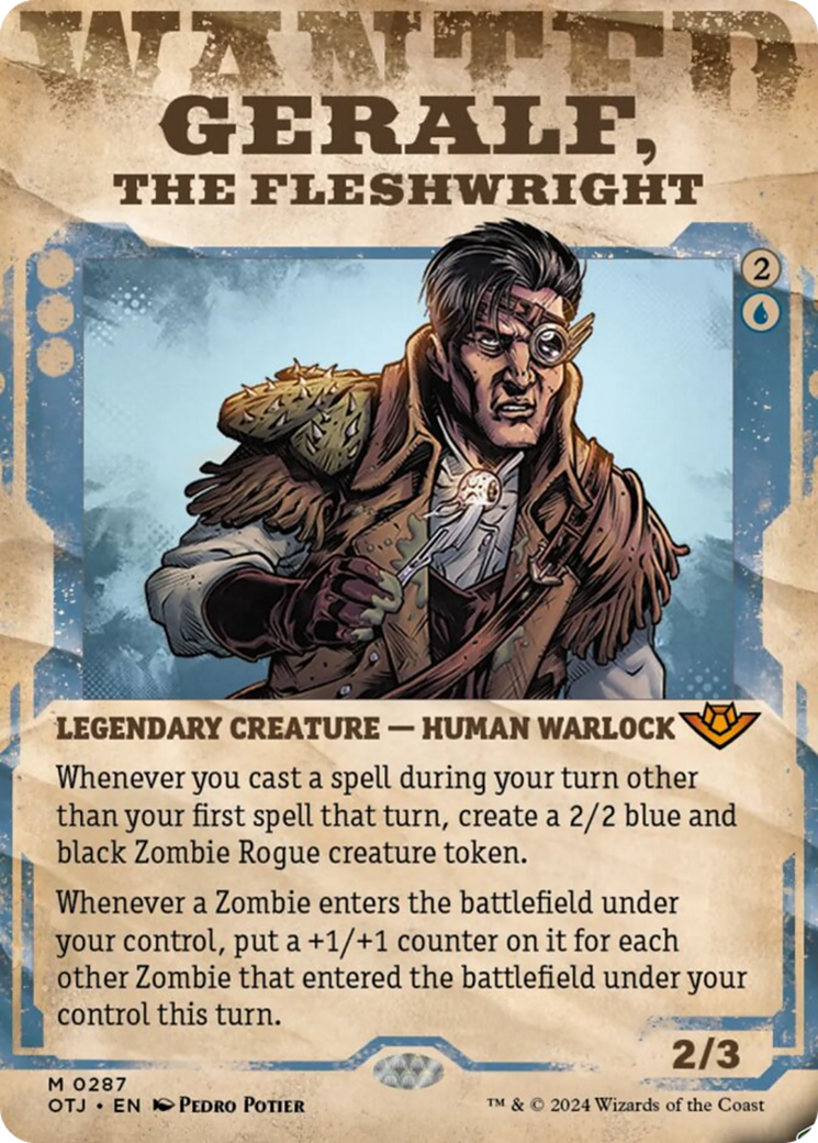 Geralf, the Fleshwright (Showcase) [Outlaws of Thunder Junction] | Eastridge Sports Cards & Games