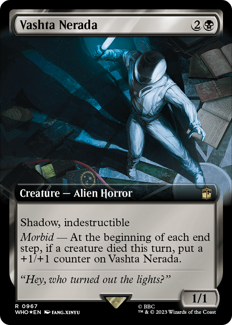 Vashta Nerada (Extended Art) (Surge Foil) [Doctor Who] | Eastridge Sports Cards & Games