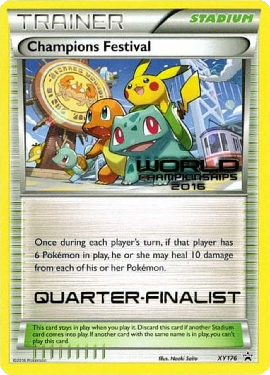 Champions Festival (XY176) (2016 Quarter Finalist) [XY: Black Star Promos] | Eastridge Sports Cards & Games