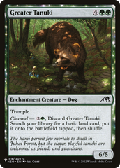 Greater Tanuki [The List] | Eastridge Sports Cards & Games