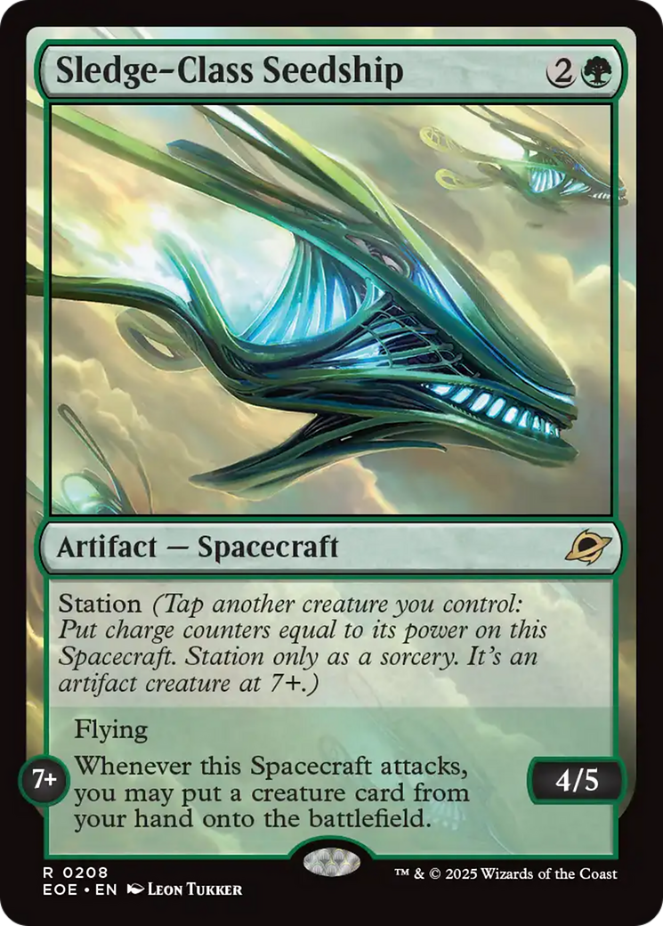 Sledge-Class Seedship [Edge of Eternities] | Eastridge Sports Cards & Games