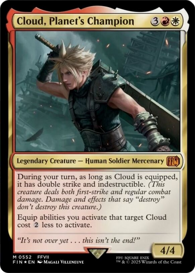 Cloud. Planet's Champion [FINAL FANTASY] | Eastridge Sports Cards & Games