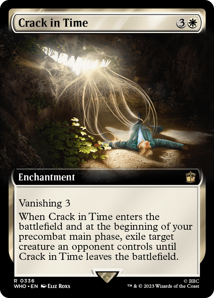 Crack in Time (Extended Art) [Doctor Who] | Eastridge Sports Cards & Games