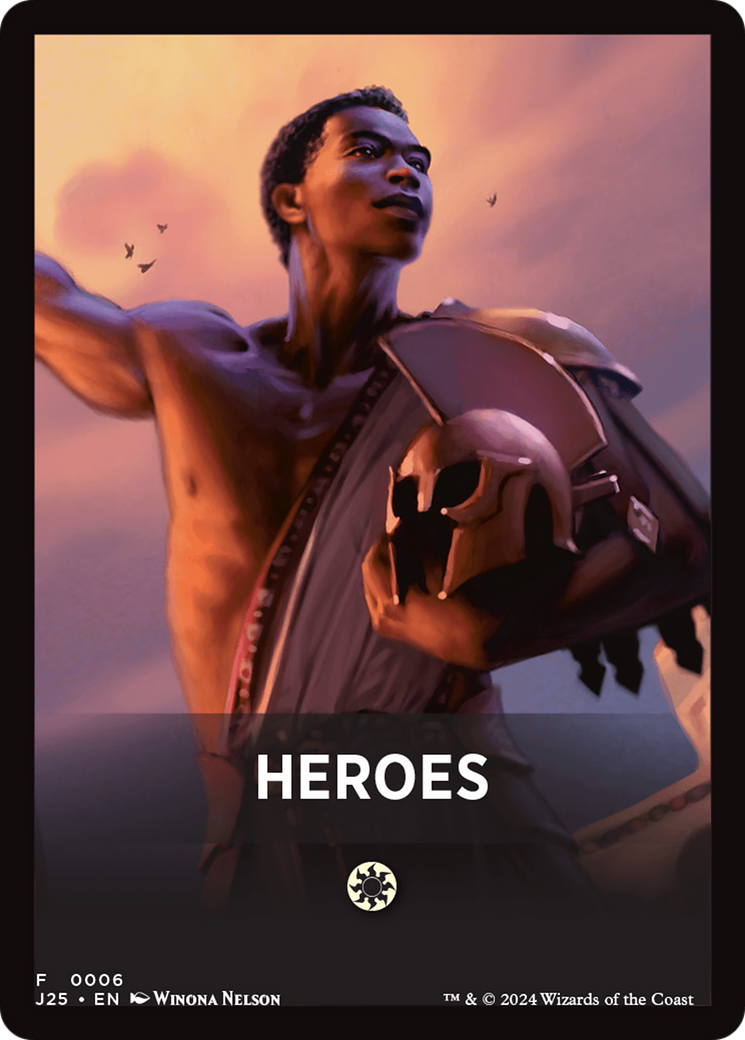 Heroes Theme Card [Foundations Jumpstart Front Cards] | Eastridge Sports Cards & Games