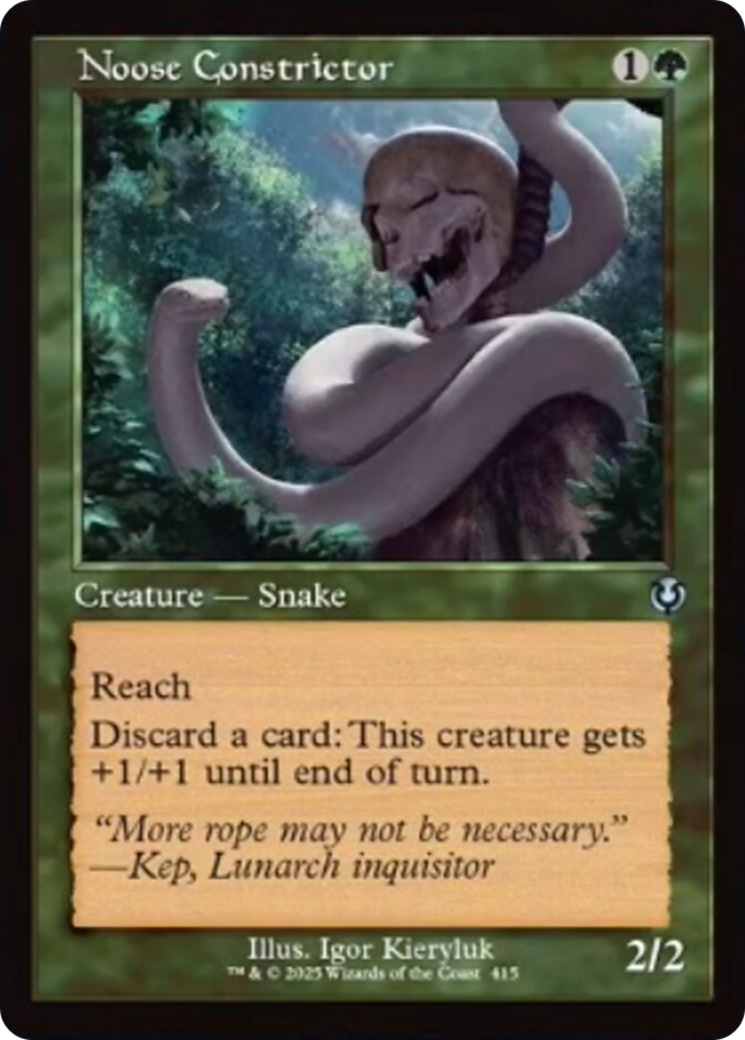 Noose Constrictor (Retro Frame) [Innistrad Remastered] | Eastridge Sports Cards & Games