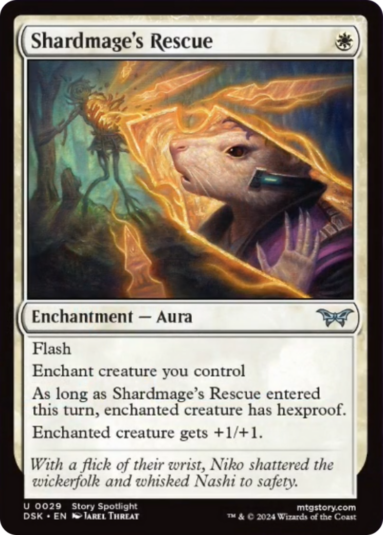 Shardmage's Rescue [Duskmourn: House of Horror] | Eastridge Sports Cards & Games