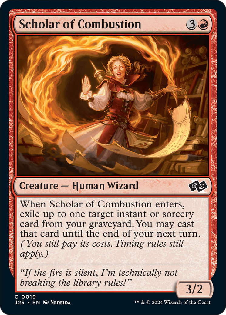 Scholar of Combustion [Foundations Jumpstart] | Eastridge Sports Cards & Games